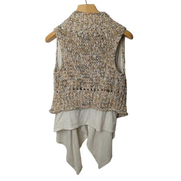 Anthropologie Knitted & Knotted Caprea  Sweater Vest - Picture 5 of 8